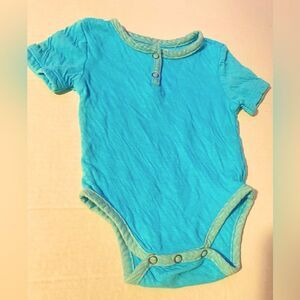 💦Miki Miette Kids BlueBodysuit Romper size: 3 M